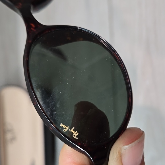 Ray-Ban W2835 Sidestreet 1998 Vintage Sunglasses Red Tortoise - Picture 3 of 10